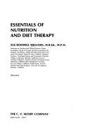 Essentials of nutrition and diet therapy.