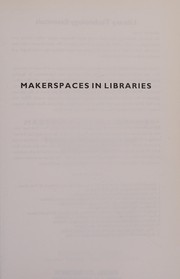 Makerspaces in libraries