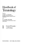 Handbook of teratology