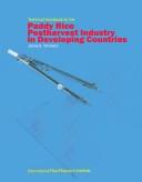 Technical handbook for the paddy rice postharvest industry in developing countries