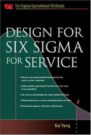 Design for six sigma for service