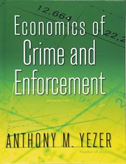 Economics of crime and enforcement