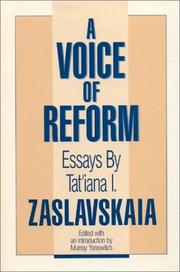 A voice of reform essays