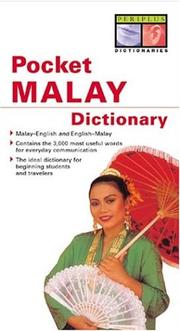 Pocket Malay dictionary