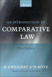 Introduction to comparative law